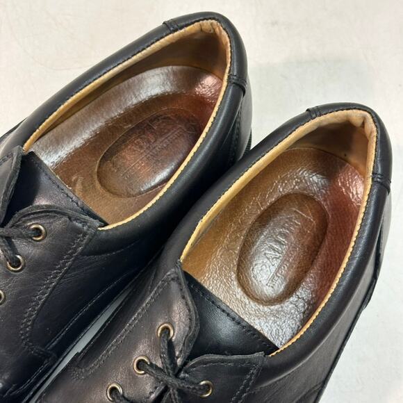 FULLY RESOLED Alden 817 Black Moc Toe Oxford Vibram Cape Cod Derby USA 13 EE main image 10